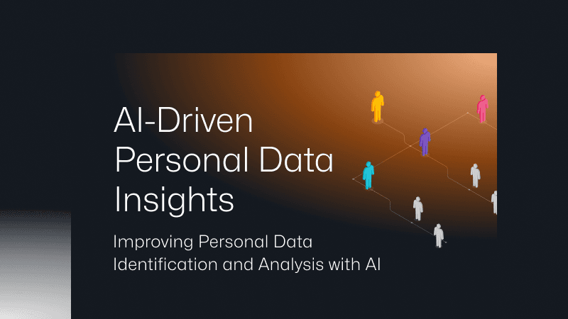 AI による個人情報の識別と分析改善